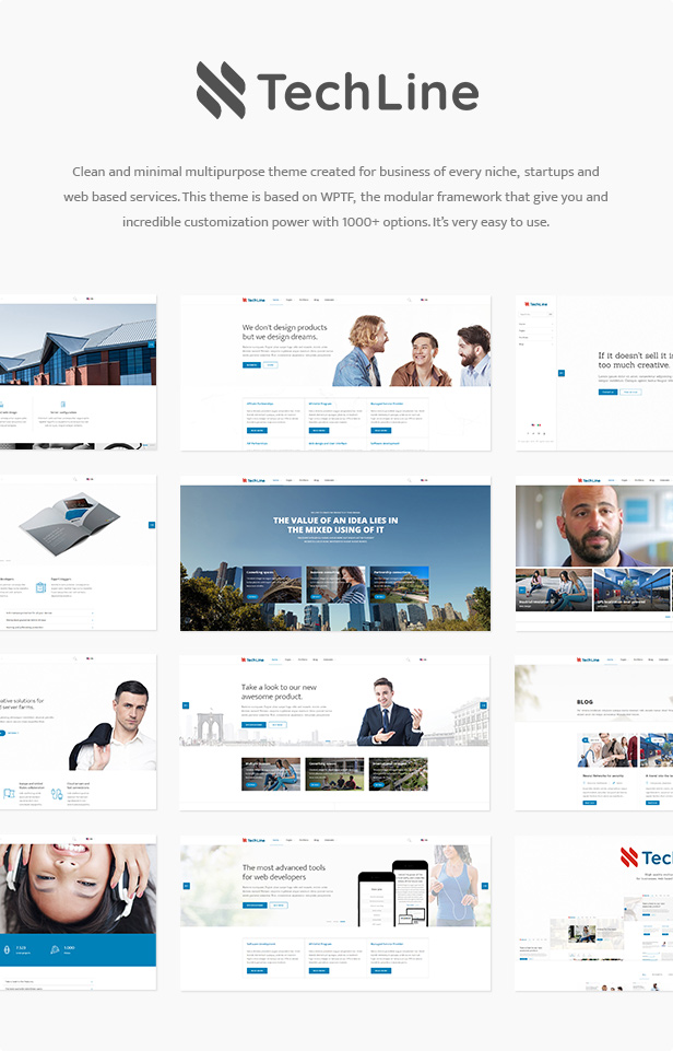 TechLine - Technology Modern Theme - 1