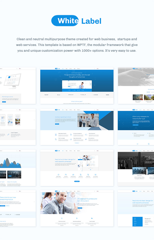 White Label - Business And Company Theme - 3