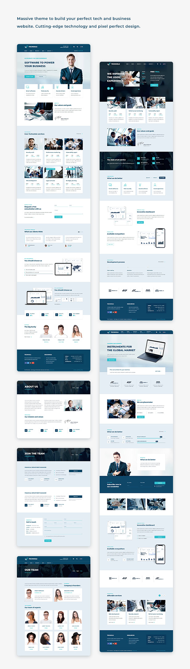 Execoore - Technology And Fintech Theme - 1