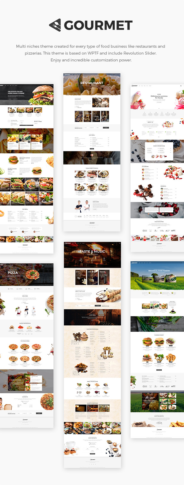Gourmet - Restaurant And Food Theme - 1